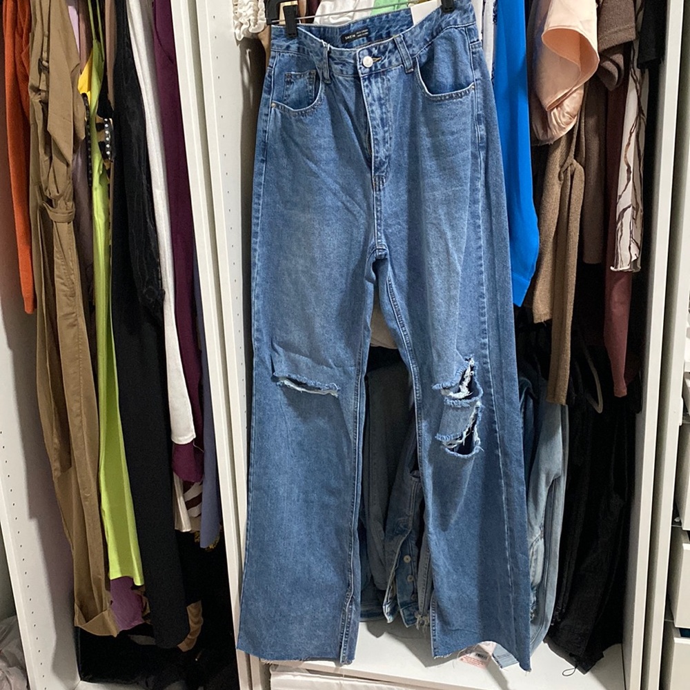 NEW Vintage Style Straight Jeans